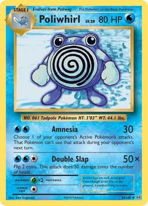 Poliwhirl - 24/108: XY - Evolutions