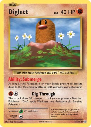 Diglett - 55/108: XY - Evolutions