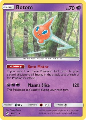 Rotom - 40/131: SM - Forbidden Light