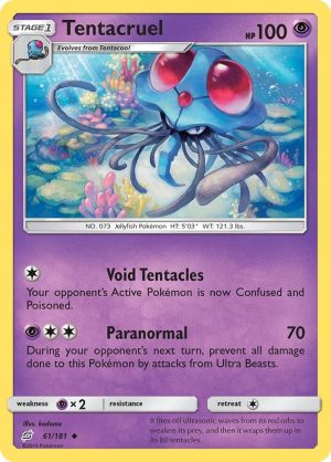 Tentacruel - 61/181: SM - Team Up