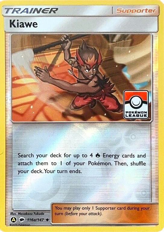 Kiawe - 116a/147: League & Championship Cards