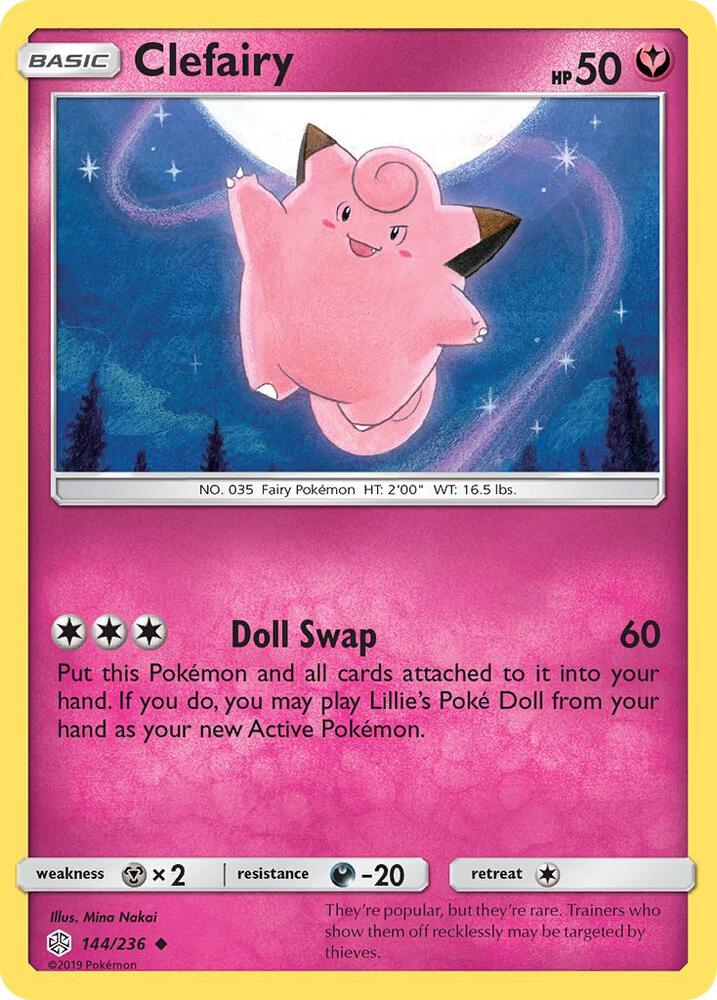 Clefairy - 144/236: SM - Cosmic Eclipse