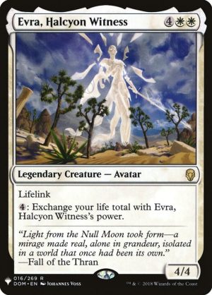 Evra, Halcyon Witness - 16: The List Reprints