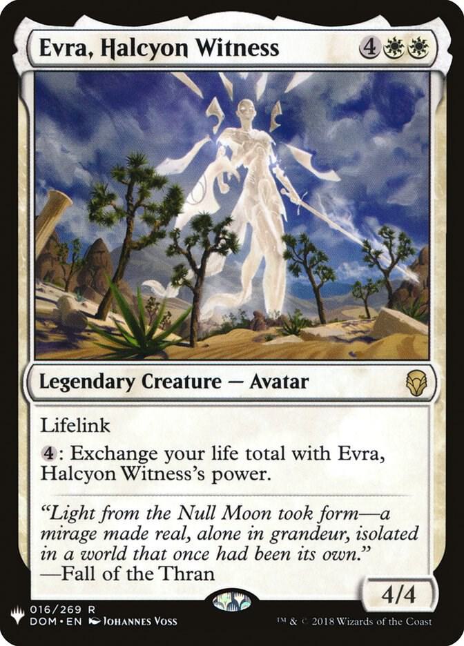 Evra, Halcyon Witness - 16: The List Reprints