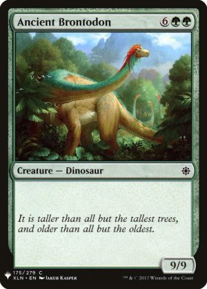 Ancient Brontodon - 175: The List Reprints