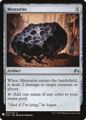 Meteorite - 233: The List Reprints