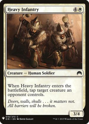 Heavy Infantry - 18: The List Reprints