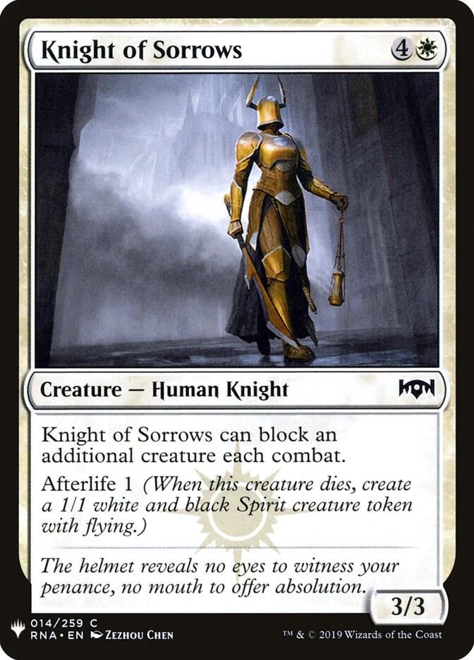 Knight of Sorrows - 14: The List Reprints
