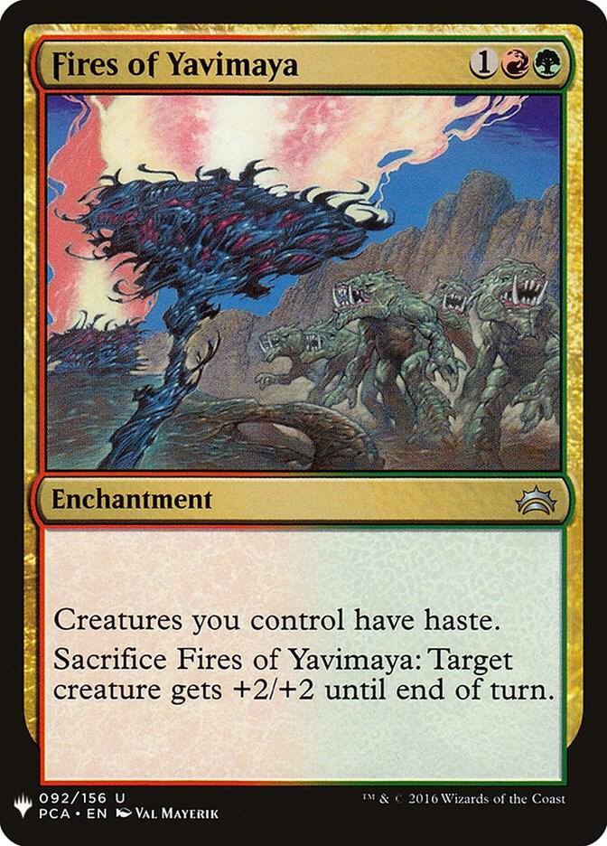 Fires of Yavimaya - 92: The List Reprints