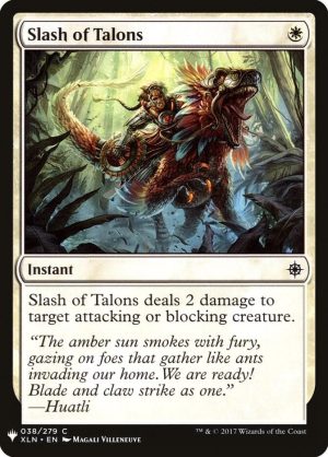 Slash of Talons - 38: The List Reprints