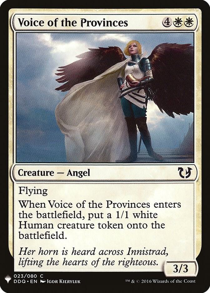 Voice of the Provinces - 23: The List Reprints