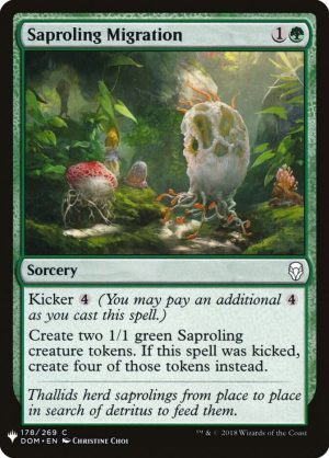 Saproling Migration - 178: The List Reprints