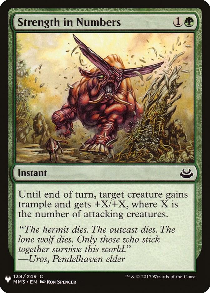 Strength in Numbers - 138: The List Reprints