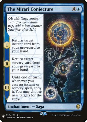 The Mirari Conjecture - 57: The List Reprints