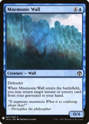 Mnemonic Wall - 67: The List Reprints