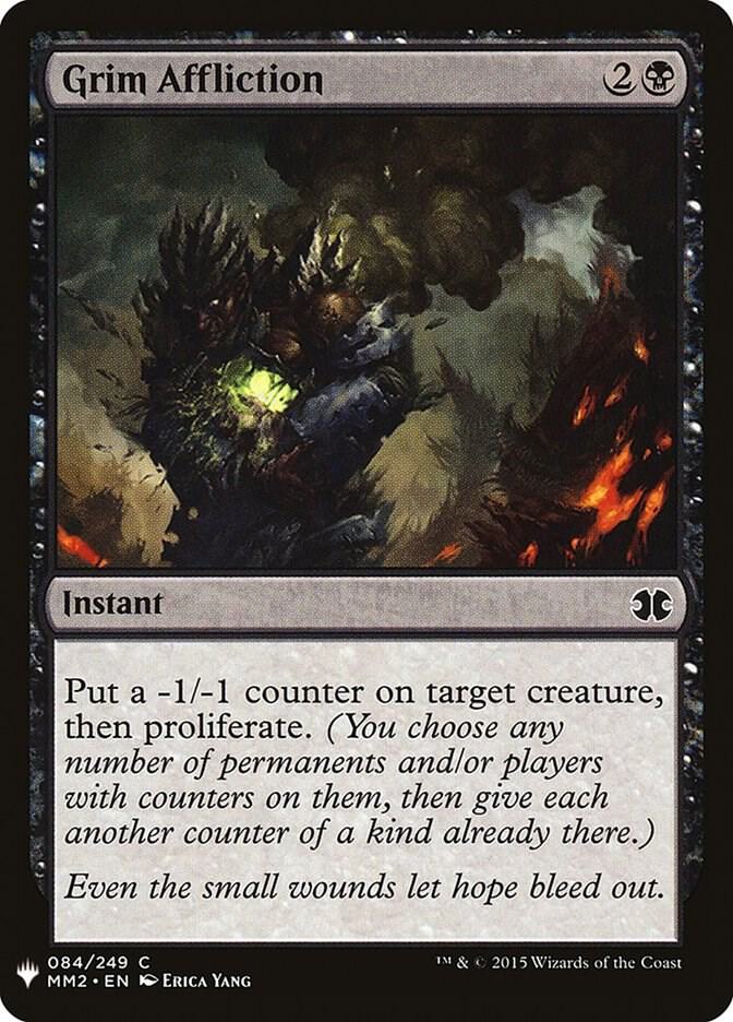 Grim Affliction - 84: The List Reprints