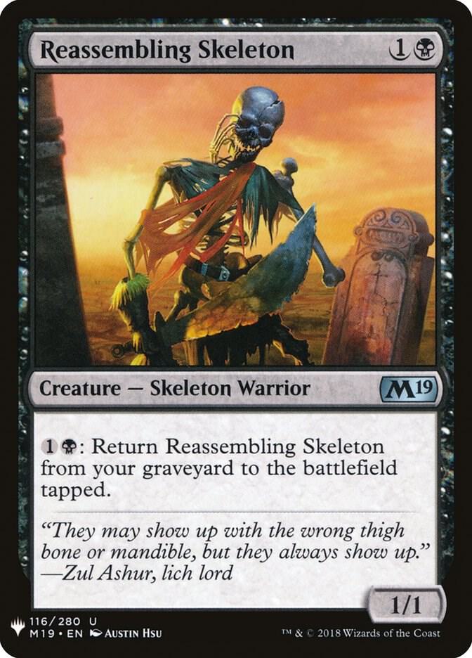 Reassembling Skeleton - 116: The List Reprints