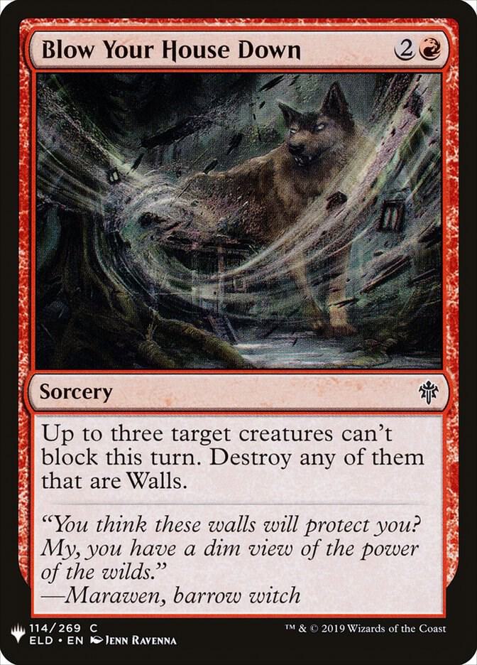 Blow Your House Down - 114: The List Reprints