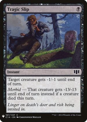 Tragic Slip - 167: The List Reprints