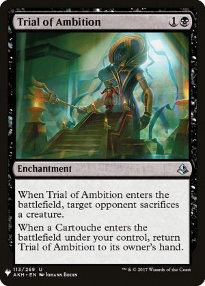 Trial of Ambition - 113: The List Reprints