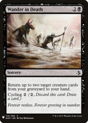 Wander in Death - 115: The List Reprints