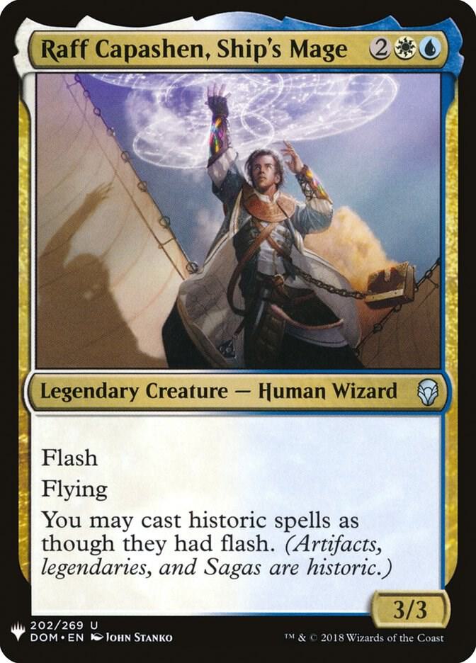 Raff Capashen, Ship's Mage - 202: The List Reprints