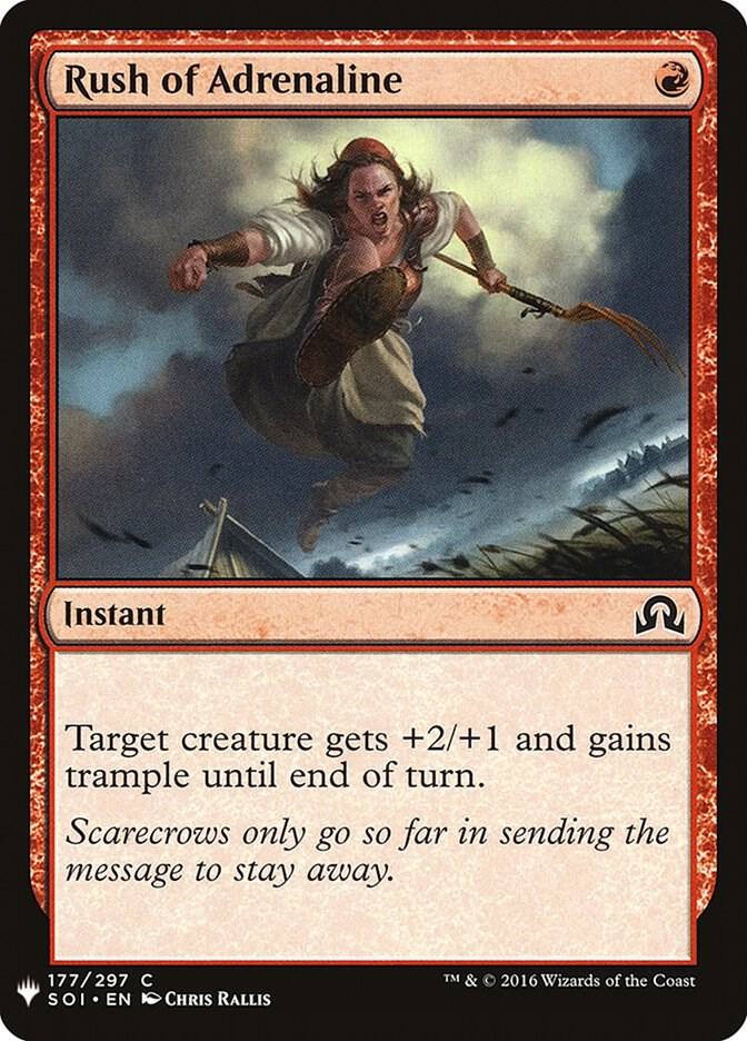 Rush of Adrenaline - 177: The List Reprints