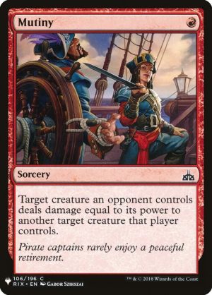 Mutiny - 106: The List Reprints