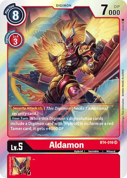 Aldamon - BT4-016 SR: Great Legend