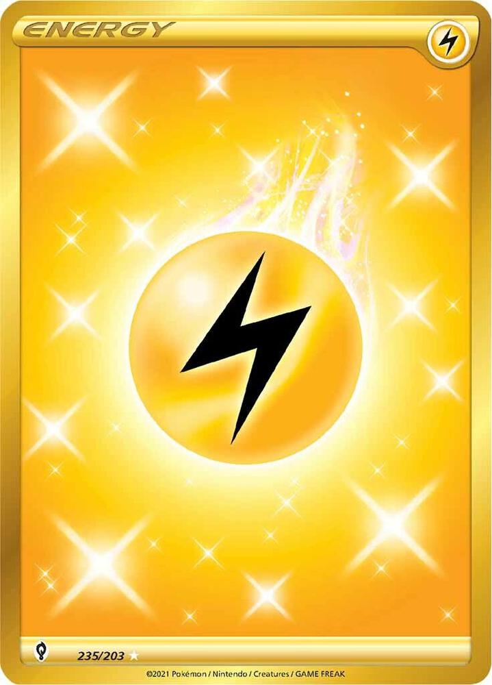 Lightning Energy - 235/203: SWSH07: Evolving Skies