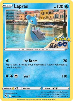 Lapras - 023/078: Pokemon GO