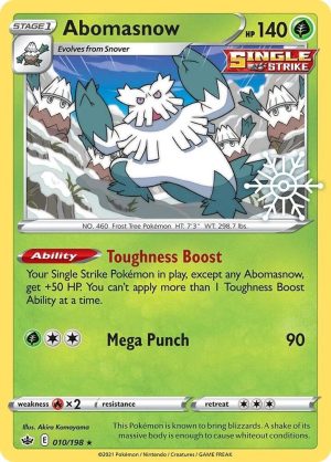 Abomasnow - 010/198: Miscellaneous Cards & Products
