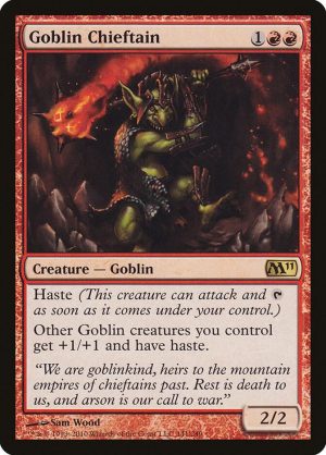 Goblin Chieftain - 141: Magic 2011 (M11)