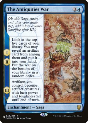 The Antiquities War - 042/269: The List Reprints
