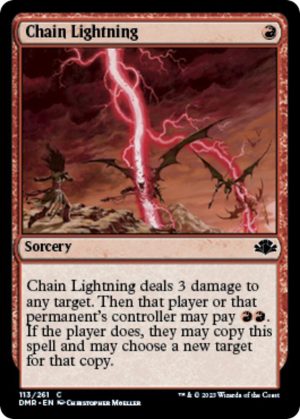 Chain Lightning - 113: Dominaria Remastered