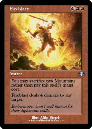 Fireblast - 319: Dominaria Remastered