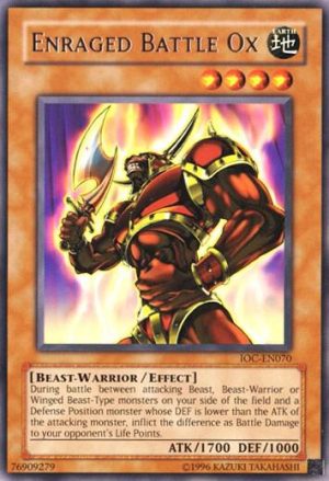 Enraged Battle Ox - IOC-EN070: Invasion of Chaos (Worldwide English)