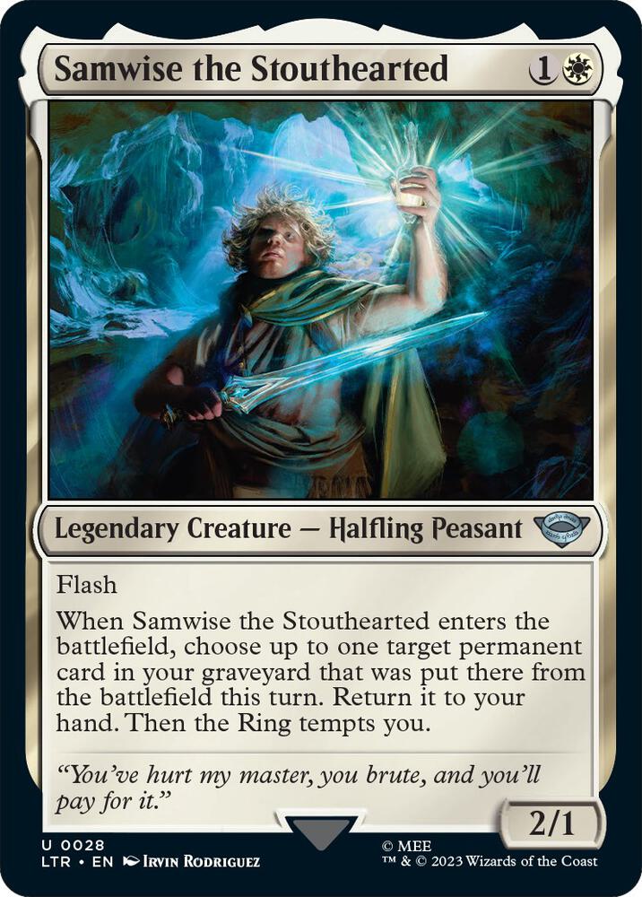 Samwise the Stouthearted - 28: Universes Beyond: The Lord of the Rings: Tales of Middle-earth