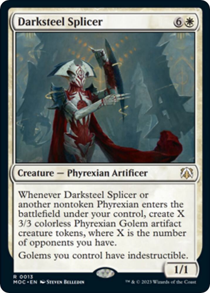 Darksteel Splicer - 13: Commander: March of the Machine