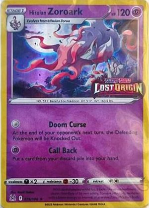 Hisuian Zoroark - 076/196: Miscellaneous Cards & Products