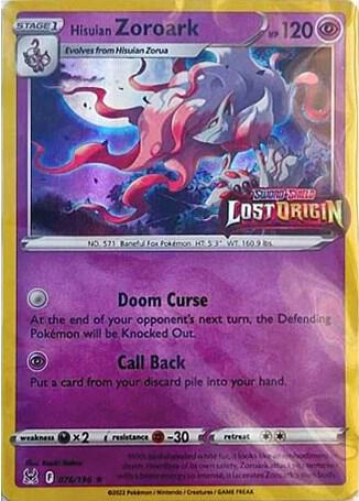 Hisuian Zoroark - 076/196: Miscellaneous Cards & Products