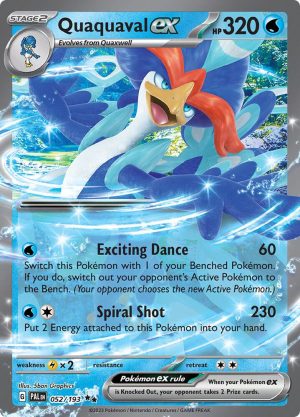 Quaquaval ex - 052/193: SV02: Paldea Evolved