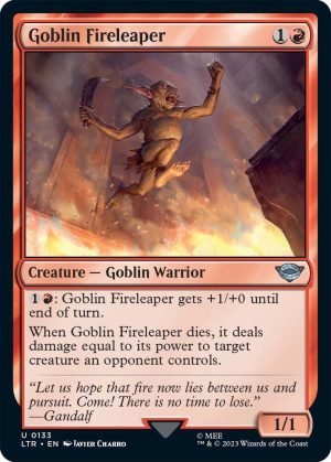 Goblin Fireleaper - 133: Universes Beyond: The Lord of the Rings: Tales of Middle-earth
