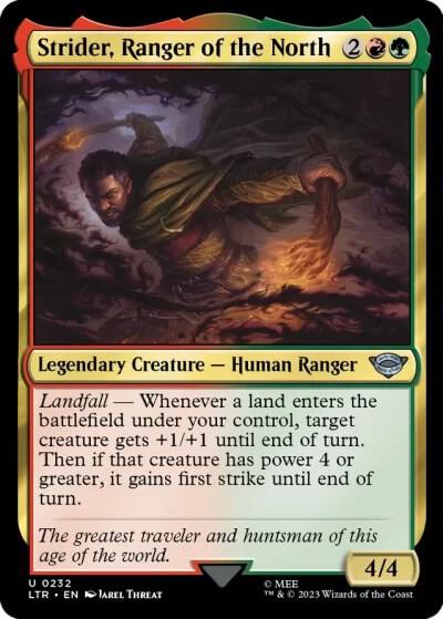 Strider, Ranger of the North - 232: Universes Beyond: The Lord of the Rings: Tales of Middle-earth