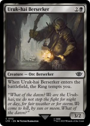 Uruk - 112: Universes Beyond: The Lord of the Rings: Tales of Middle-earth