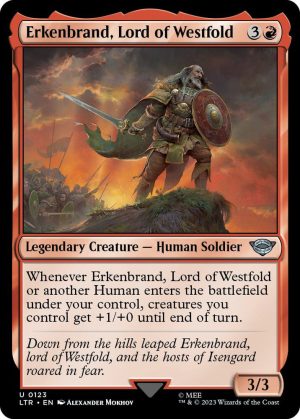 Erkenbrand, Lord of Westfold - 123: Universes Beyond: The Lord of the Rings: Tales of Middle-earth