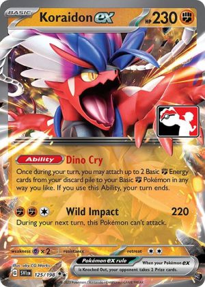Koraidon ex - 125/198: Prize Pack Series Cards (ES)