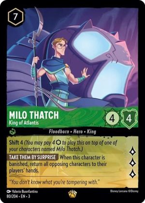Milo Thatch - 80/204: Into the Inklands