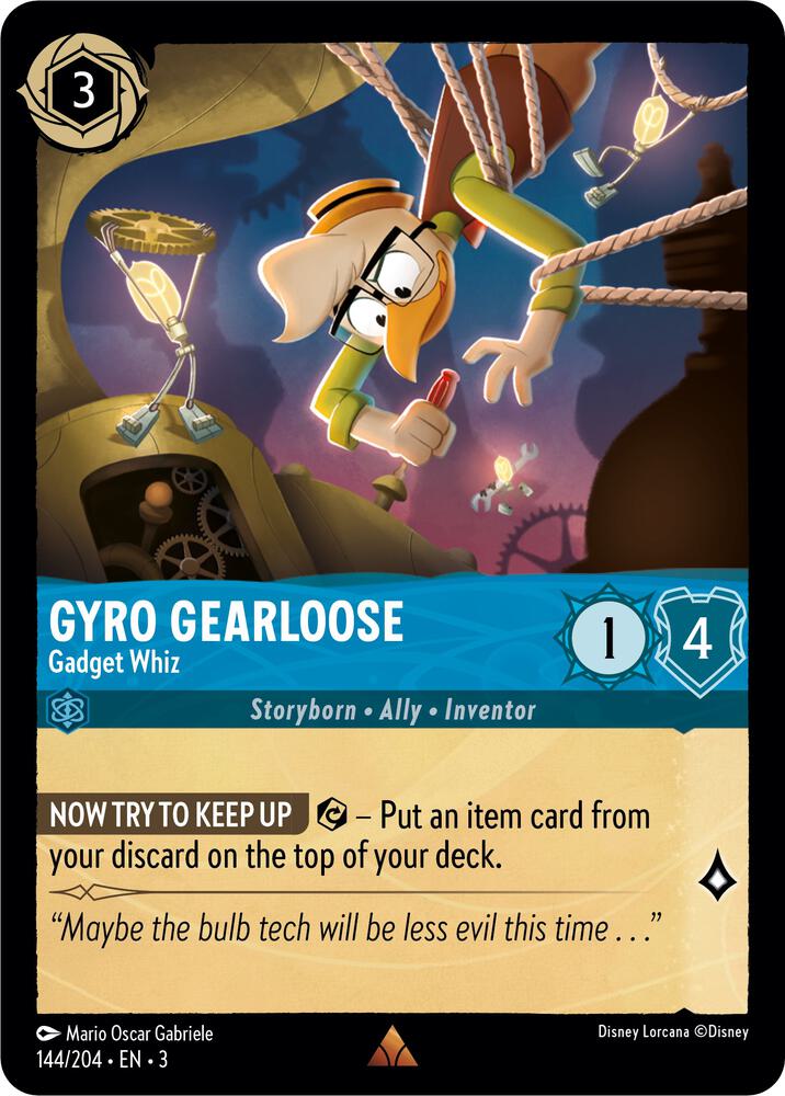 Gyro Gearloose - 144/204: Into the Inklands