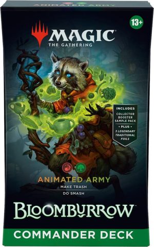 Magic Commander Deck - Animated Army : Commander: Bloomburrow